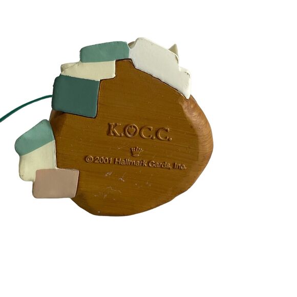 HALLMARK Keepsake 2001 LETTERA GLOBUS AND MRS. CLAUS Christmas Ornaments - Picture 3 of 11